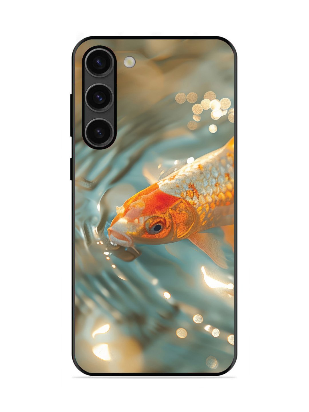 Samsung GALAXY S23 5G gold-fish-animal