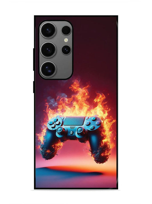Samsung Galaxy S24 Ultra 5G Console on fire