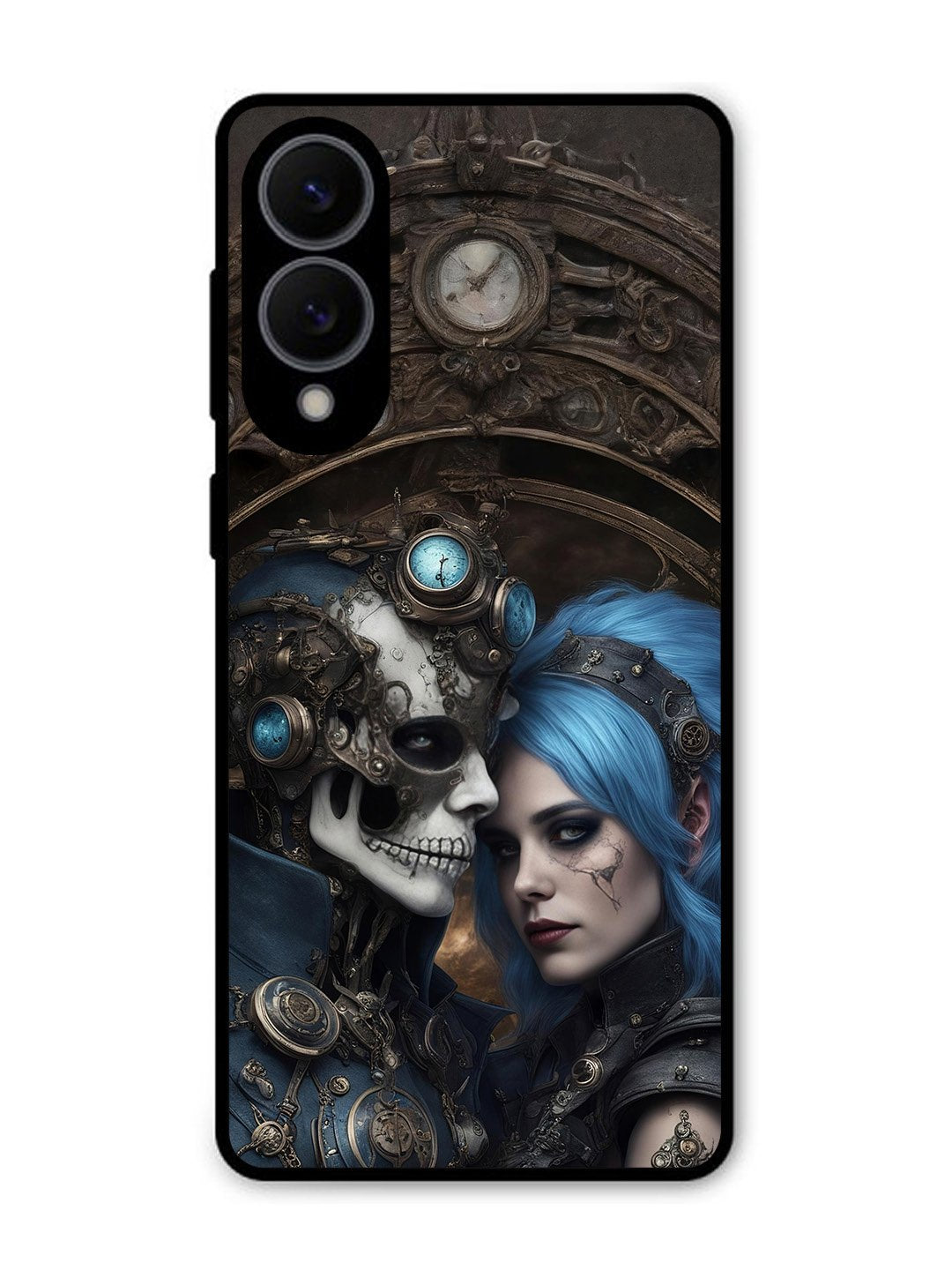 Samsung S25 Edge Skeleton & Devil Girl
