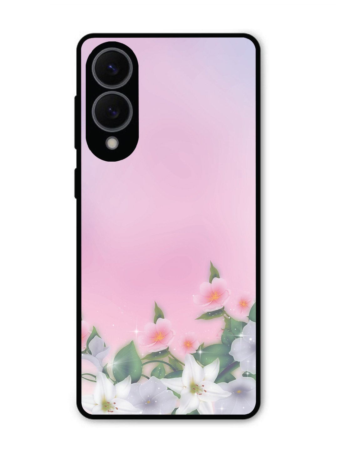 Samsung Galaxy S25 Edge Pink Floral Elegance