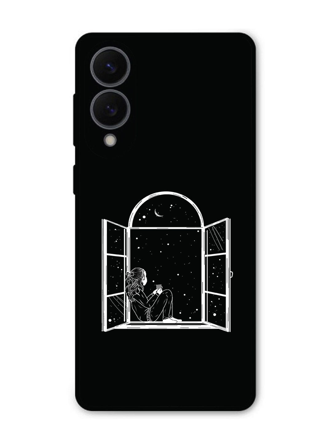 Samsung Galaxy S25 Edge Little Girl on Window