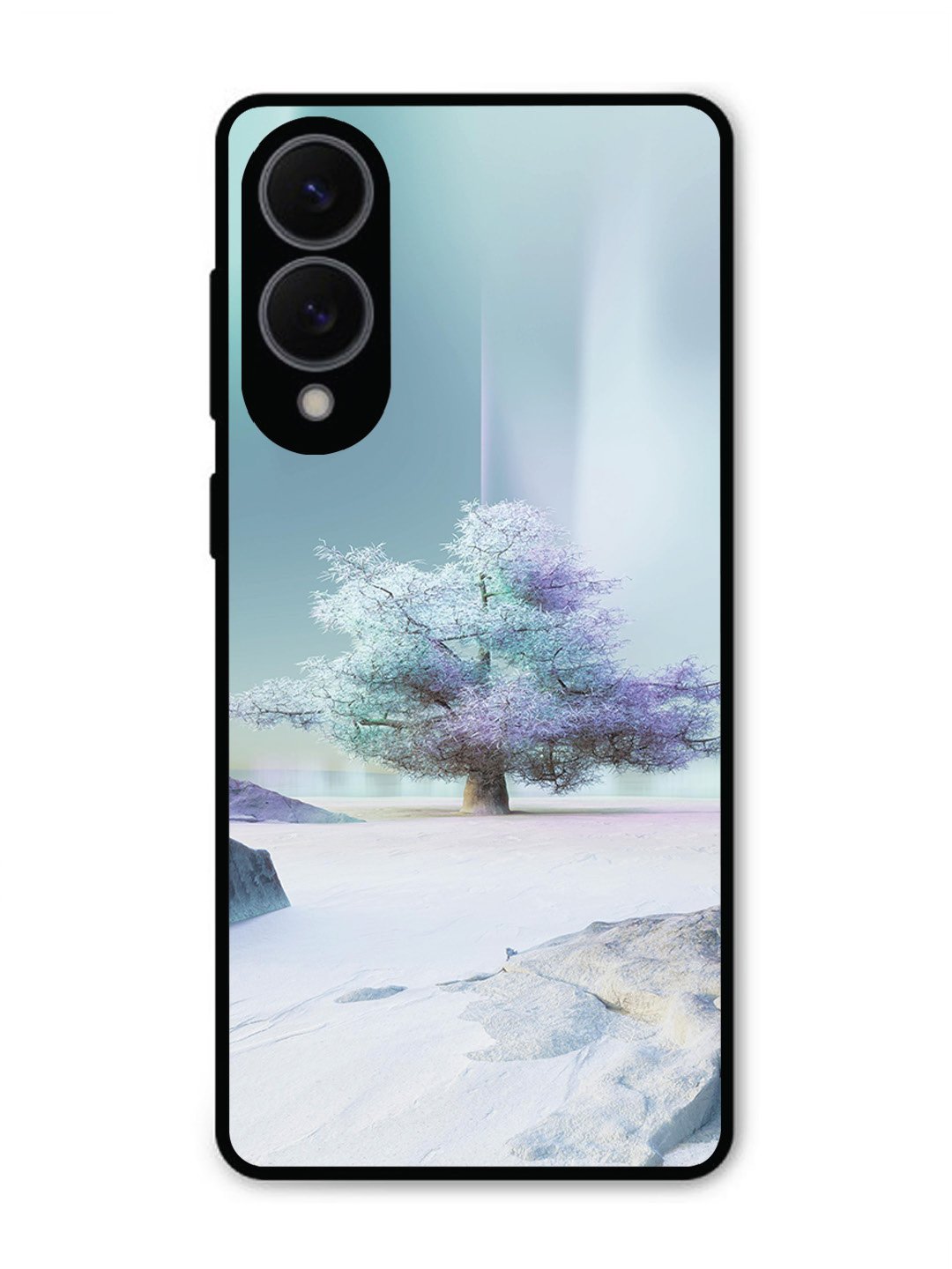 Samsung S25 Edge Tree on lceland
