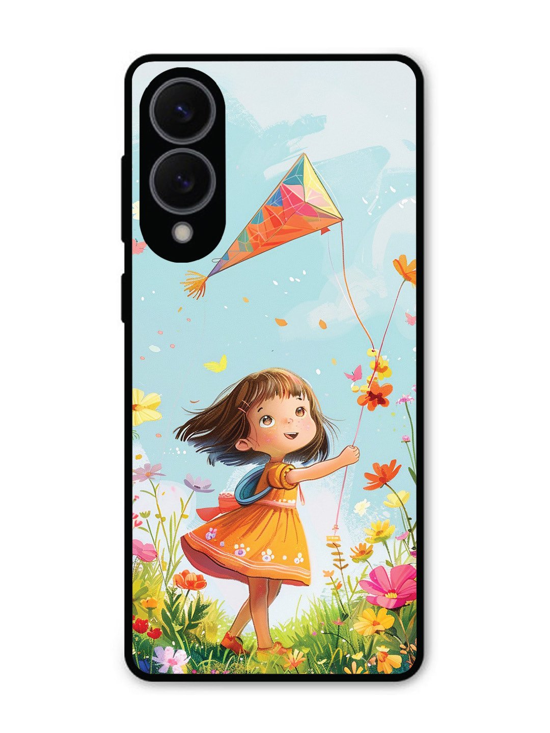 Samsung S25 Edge joyful Kite Flying