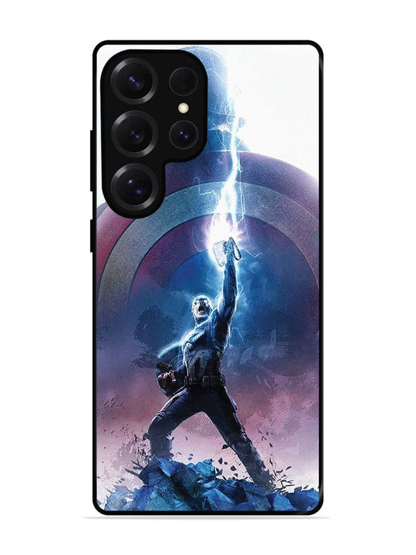 Samsung Galaxy S25 Ultra captain-america-thor-hammer-lightning