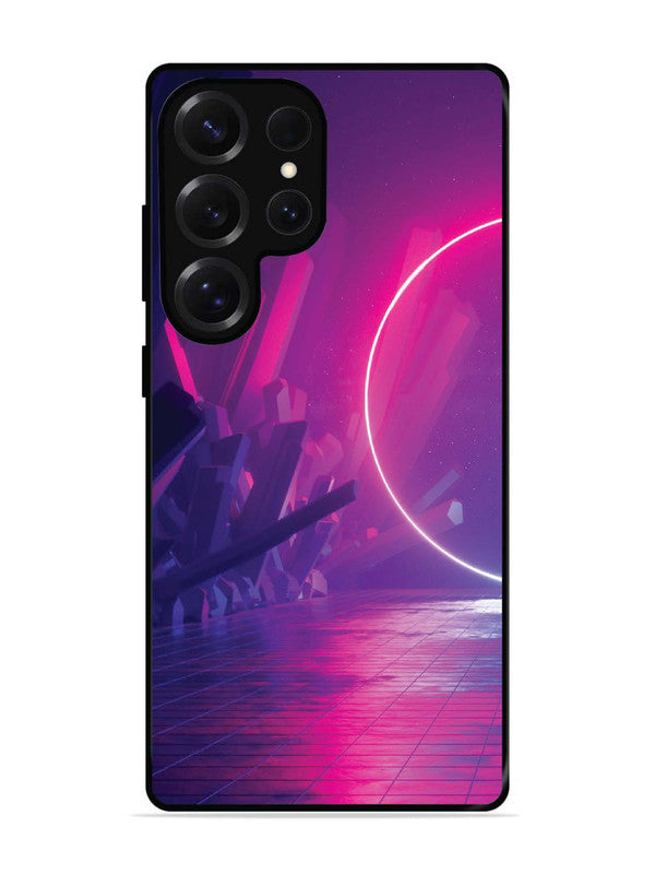 Samsung Galaxy S25 Ultra abstract with Neon Light
