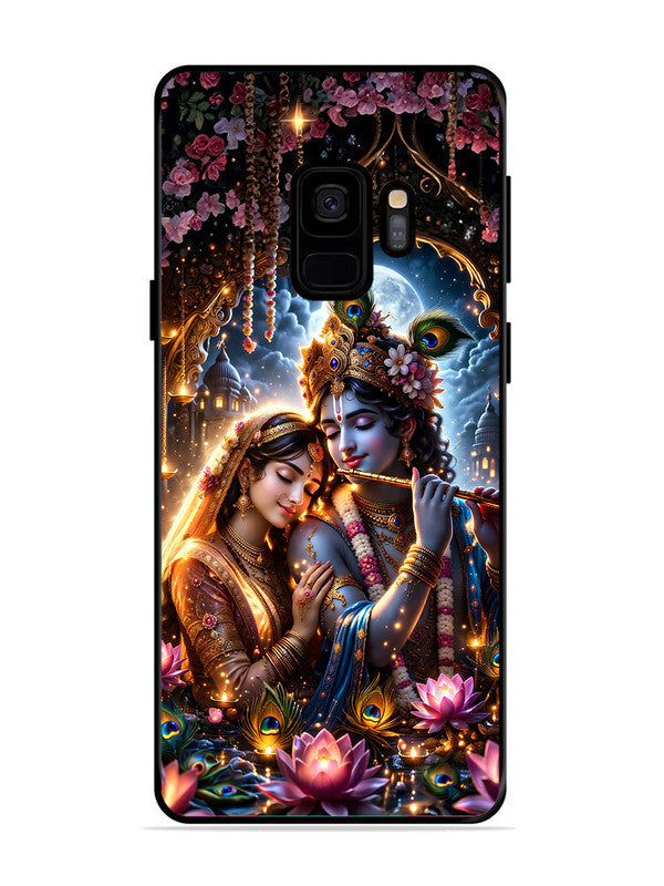 Samsung Galaxy S9 Radha Krishna Enjoying Flute 2