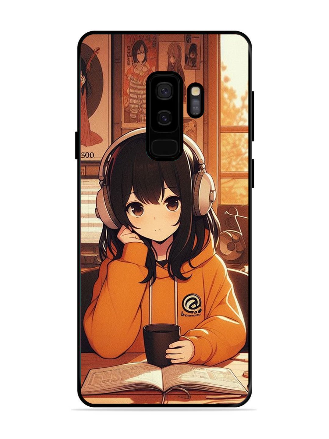 Samsung GALAXY S9 PLUS Cute Girl listening Music