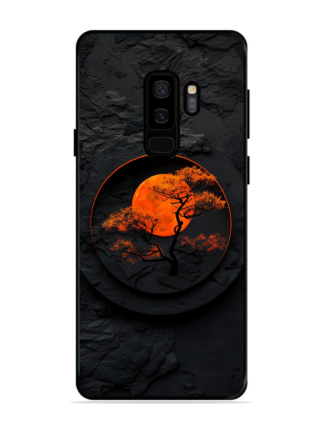 Samsung GALAXY S9 PLUS Dark knight Red Moon
