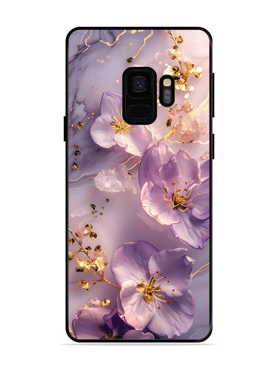 Samsung GALAXY S9 Orchid with Golden Safron