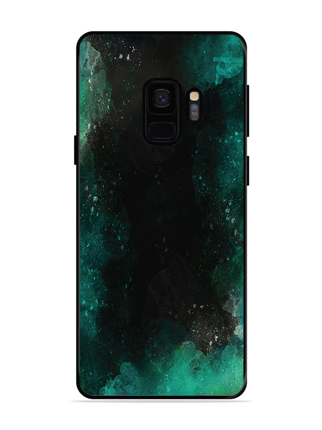 Samsung GALAXY S9 Dark Black And Green Forest