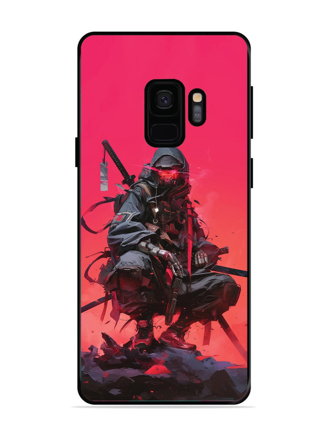 Samsung GALAXY S9 Cyberpunk Ninja Katana