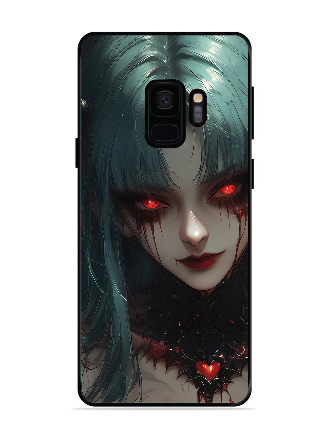 Samsung GALAXY S9 succubus-demon-anime-girl-red-eyes