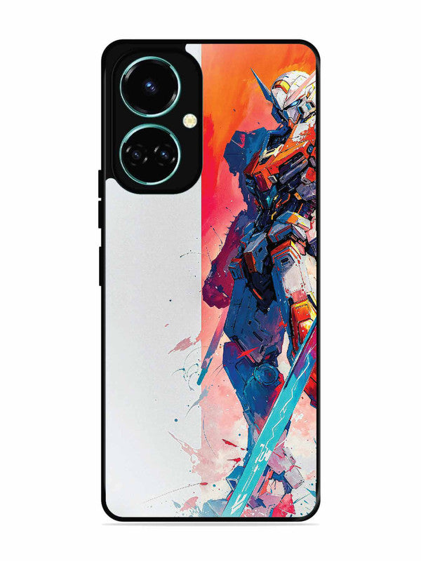 Tecno camon 19 gundam-mecha