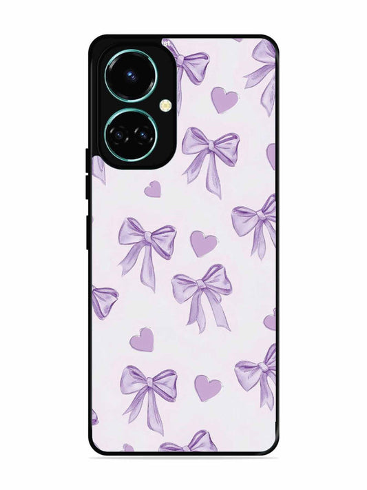 Tecno camon 19 Bow Tie, Purple Hair Band