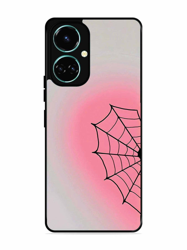 Tecno camon 19 Spider Web Heart for Girl