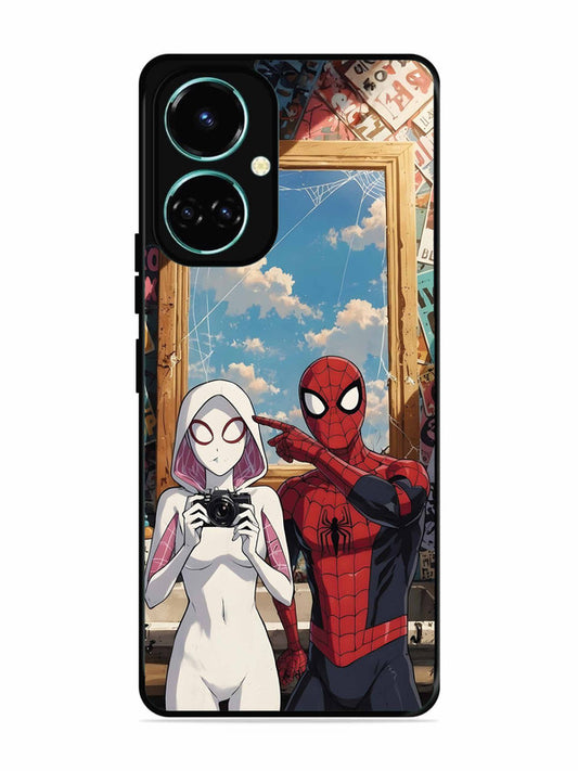 Tecno camon 19 Spiderman and Spiderwoman
