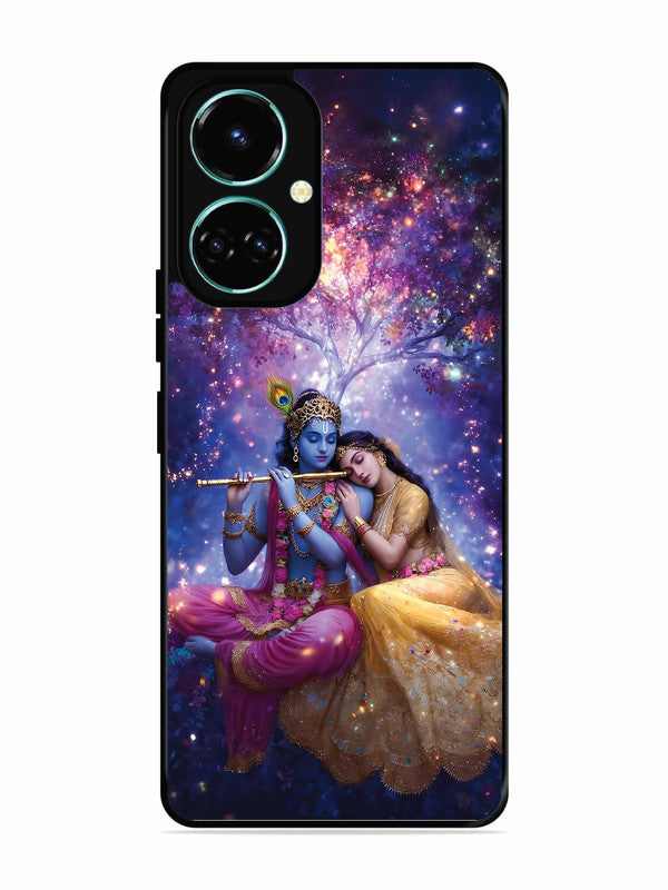 Tecno camon 19 Radha Krishna Enjoying Flute