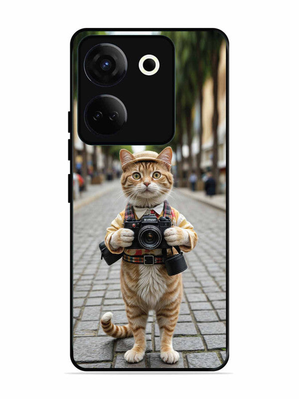 Tecno camon 20 Cat as Cameraman