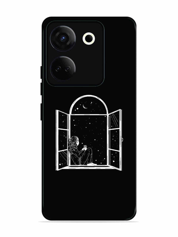 Tecno camon 20 Little Girl on Window