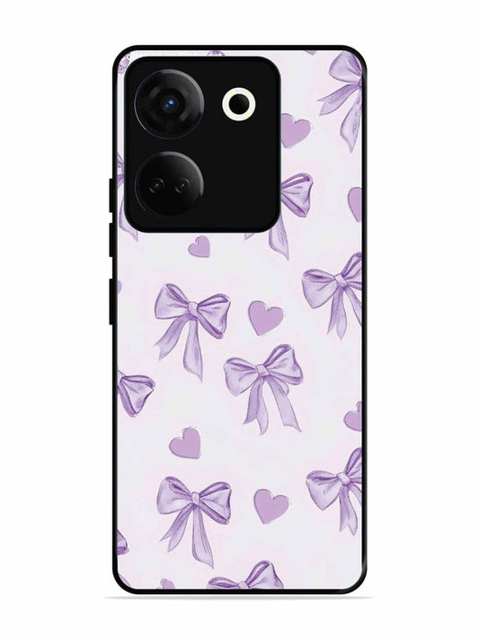 Tecno camon 20 Bow Tie, Purple Hair Band