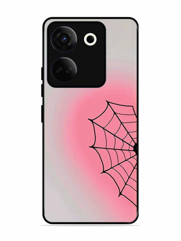Tecno camon 20 Spider Web Heart for Girl