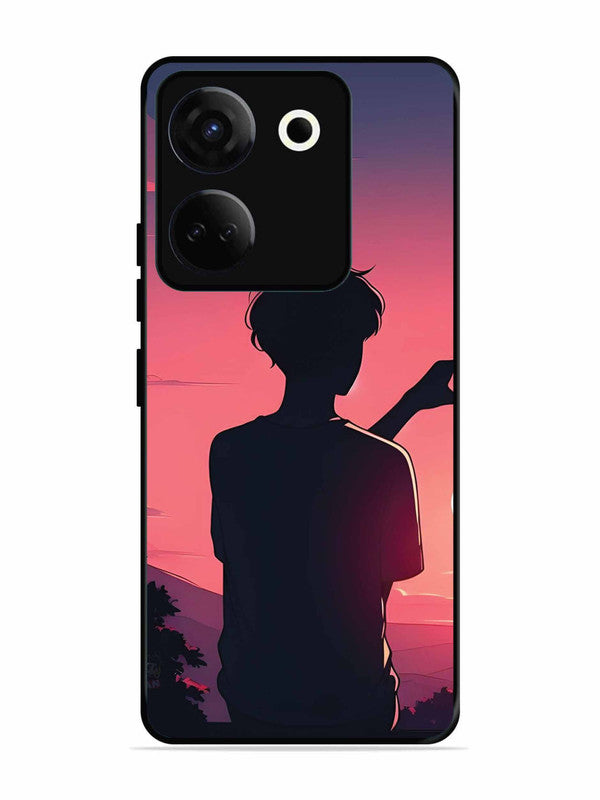 Tecno camon 20 Love Heart with Hand Boy