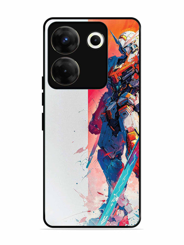 Tecno camon 20 Pro gundam-mecha