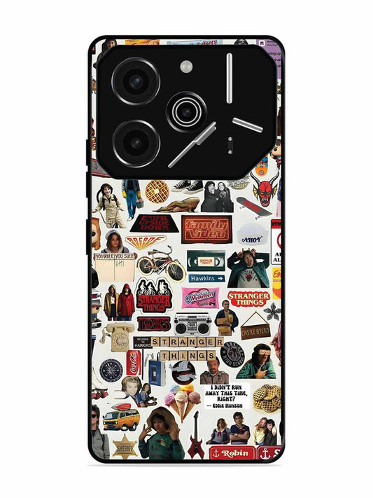 Tecno Pova 6 Pro 5G Stranger Things Sticker 1
