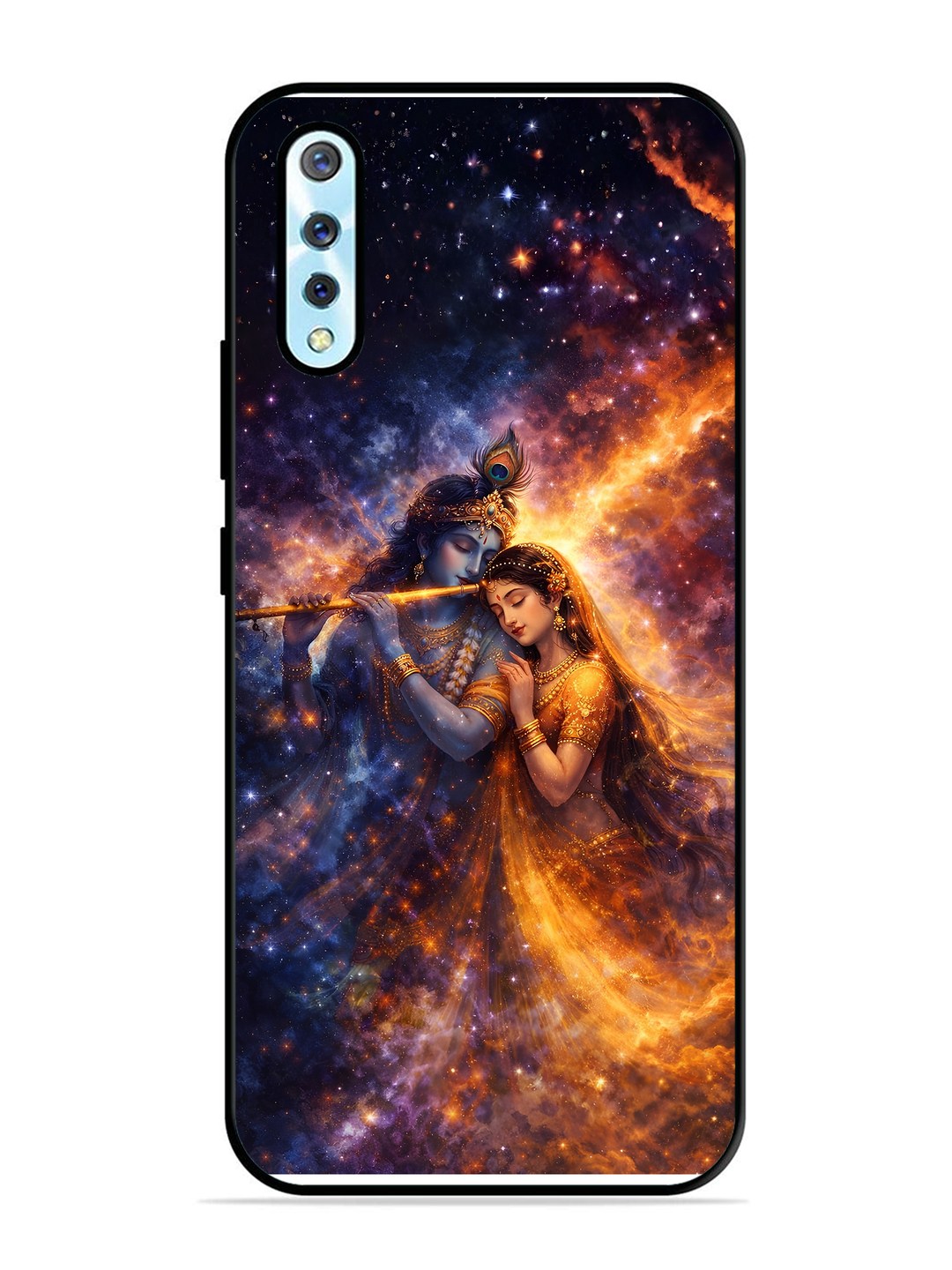 Vivo S1 Radha Krishna Dancing on Flute