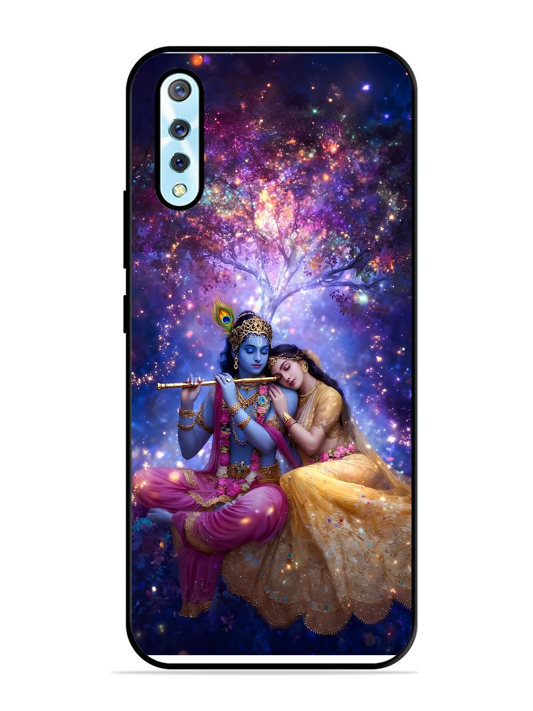 Vivo S1 Radha Krishna Enjoying Flute