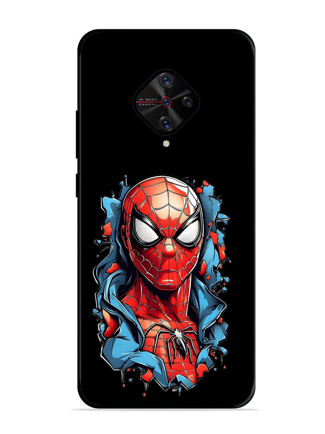 Vivo S1 Pro Spider man street art style