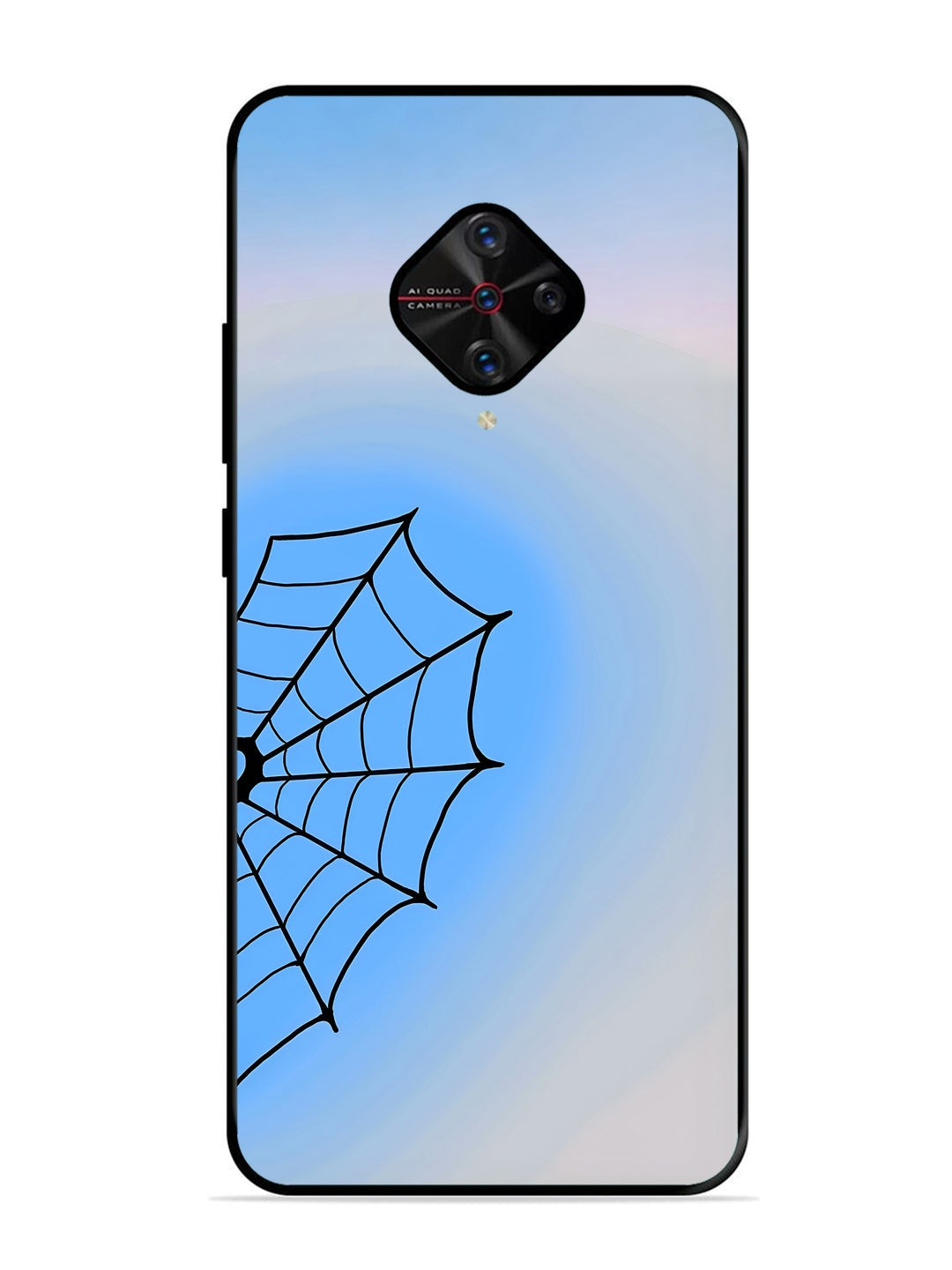 Vivo S1 Pro Spider Web Heart for Boys