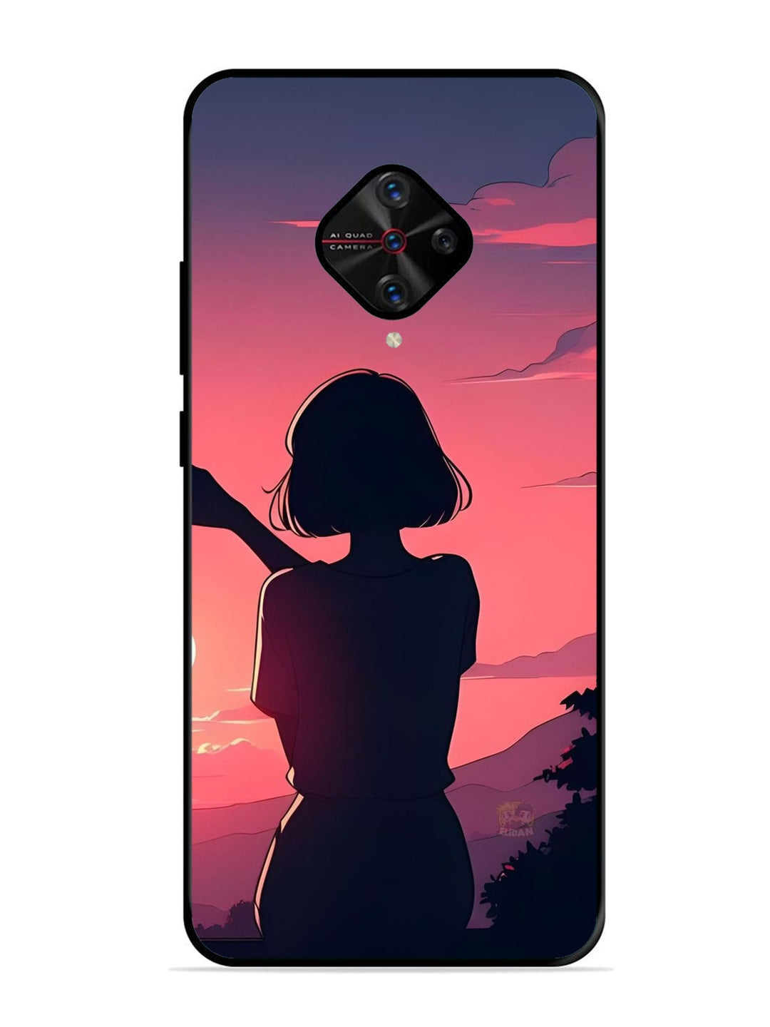 Vivo S1 Pro Love Heart with Hand Girl