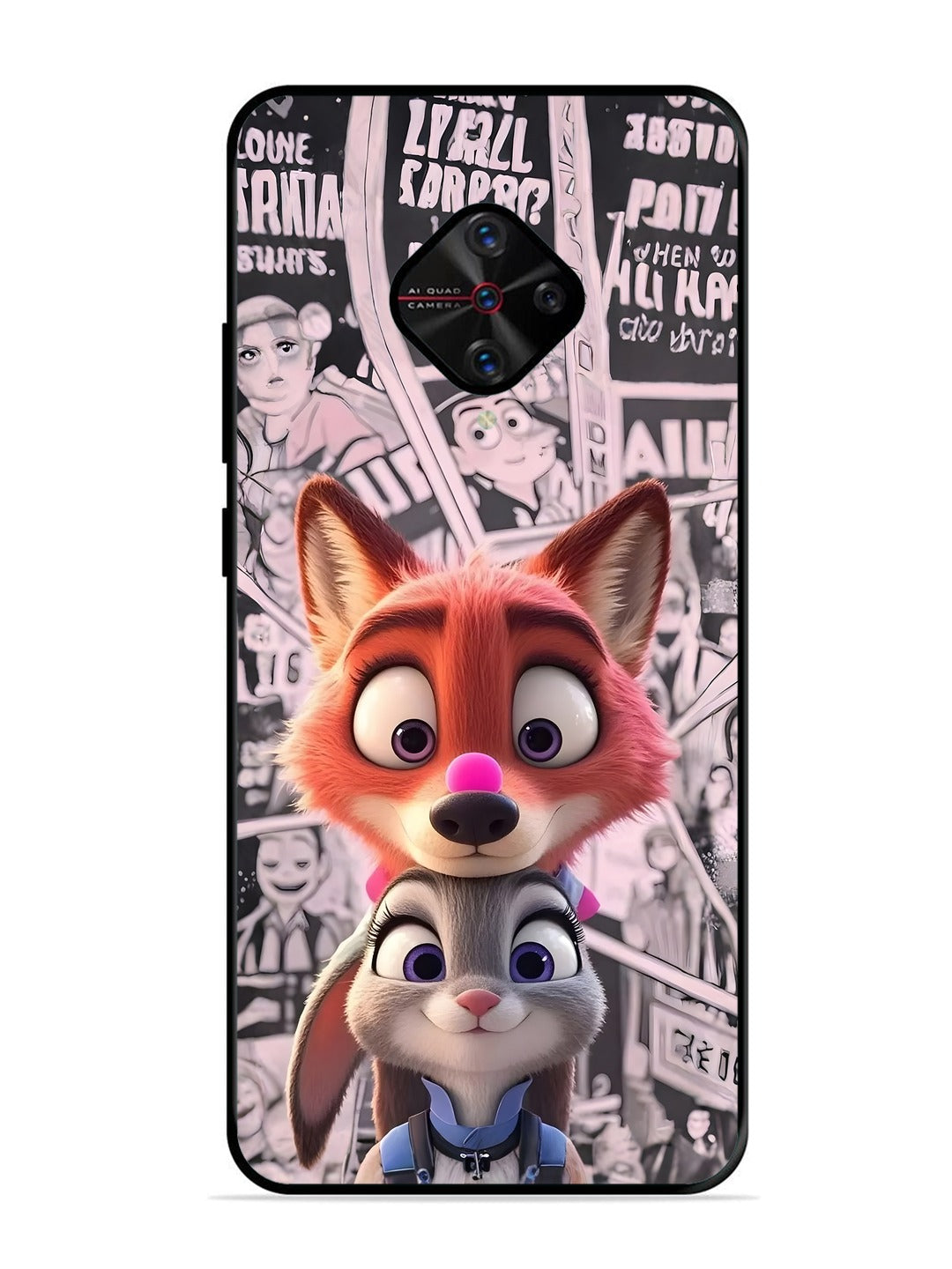 Vivo S1 Pro Cute Nick wilde and judy hopps 2