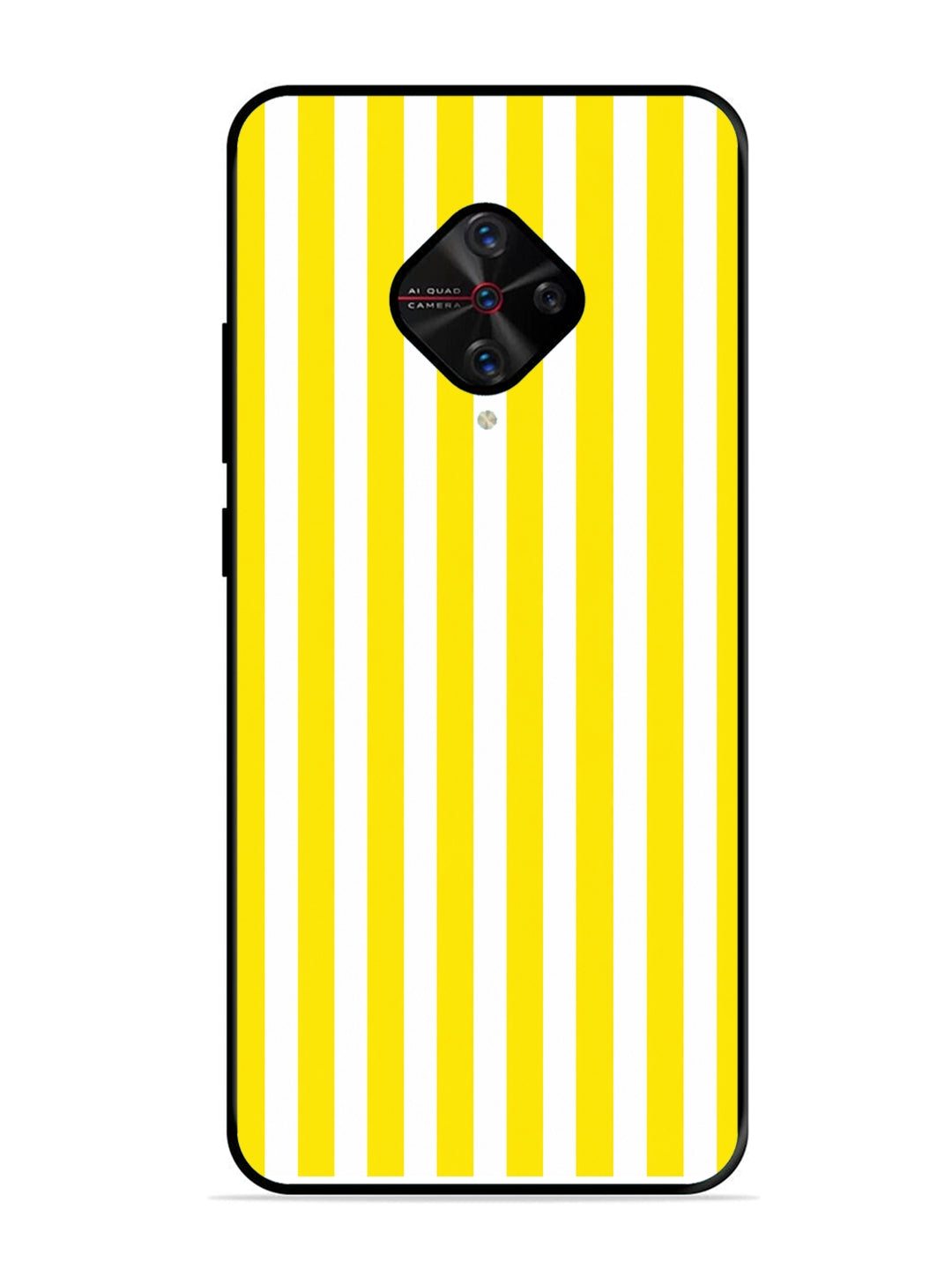 Vivo S1 Pro Vertical Stripes Bright Yellow