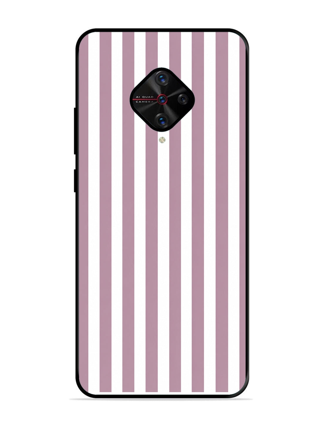 Vivo S1 Pro Vertical Stripes Dusty Mauve