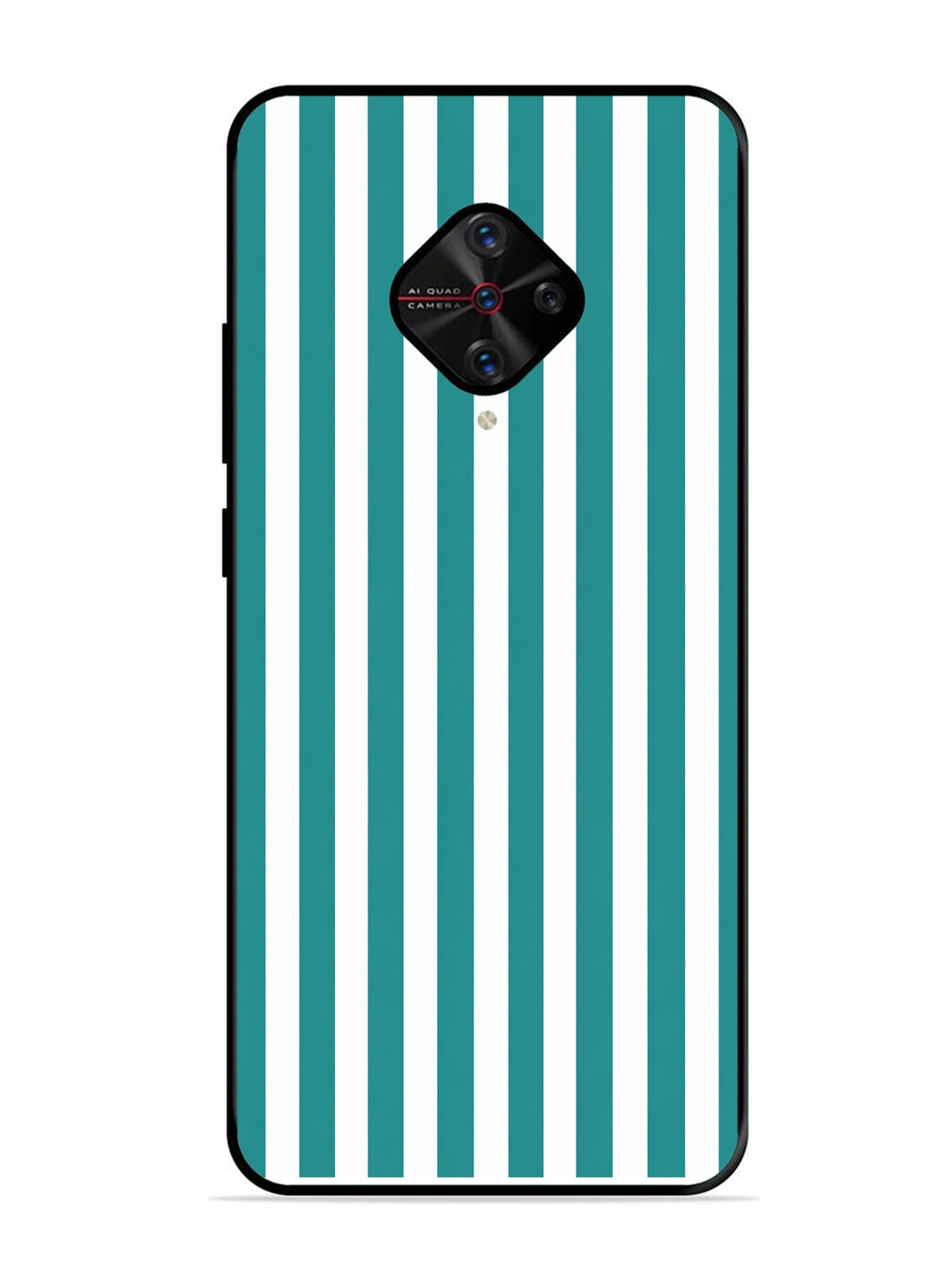 Vivo S1 Pro Vertical Stripes Teal Grean