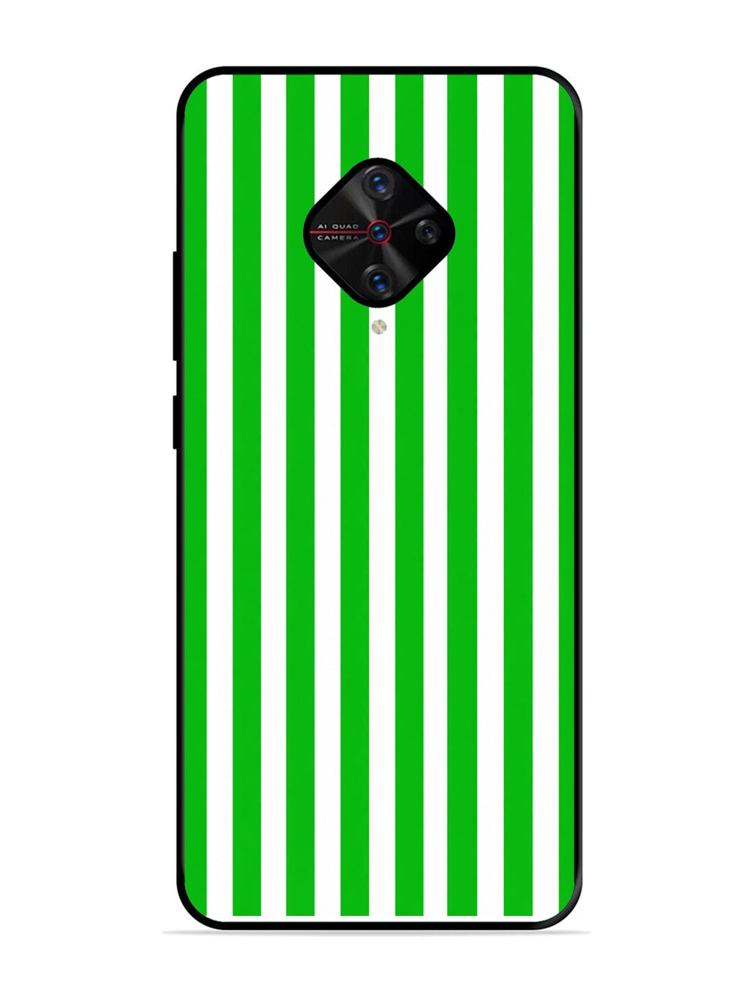 Vivo S1 Pro Vertical Stripes Vivid Green