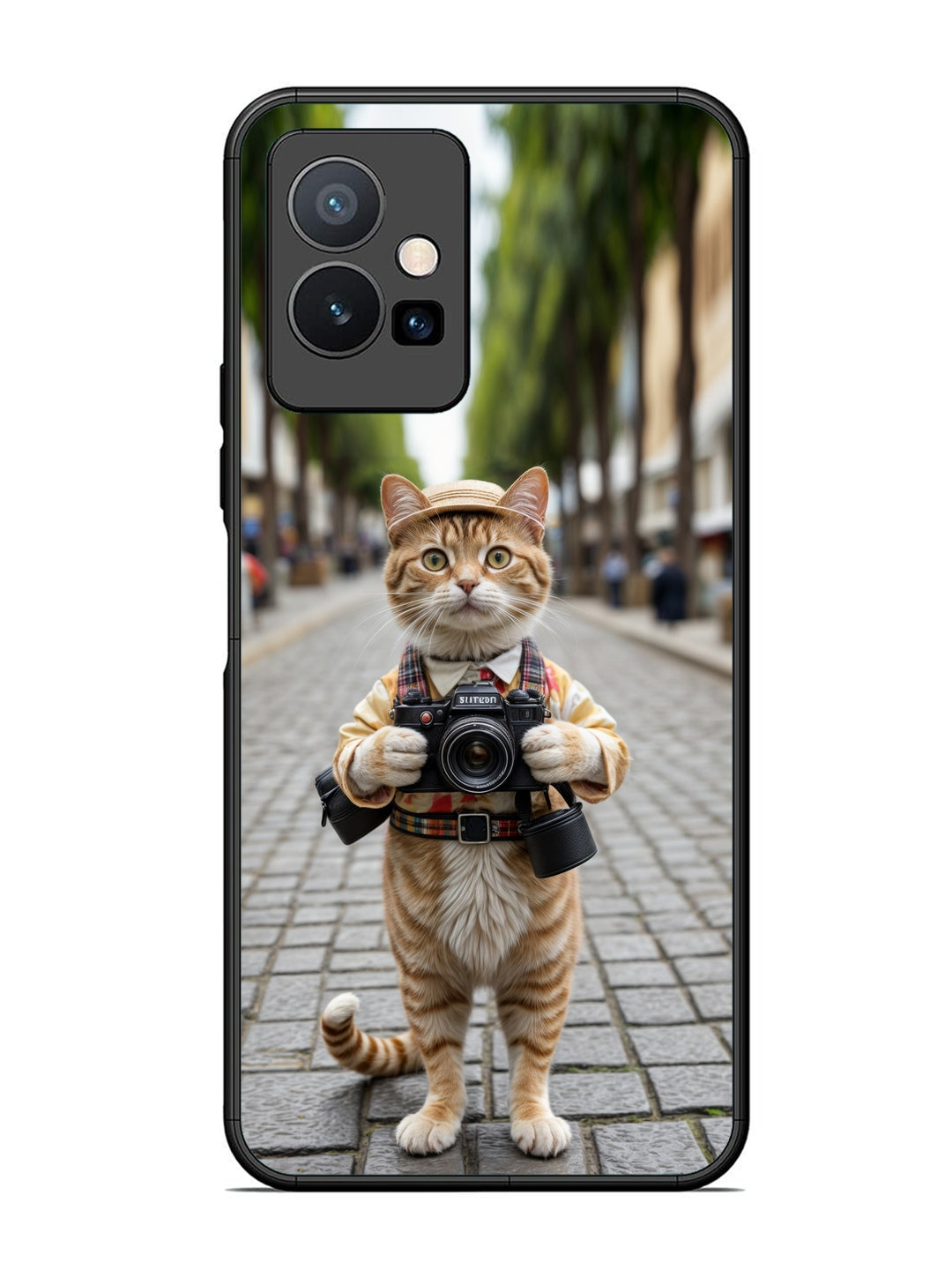 Vivo T1 5G Cat as Cameraman