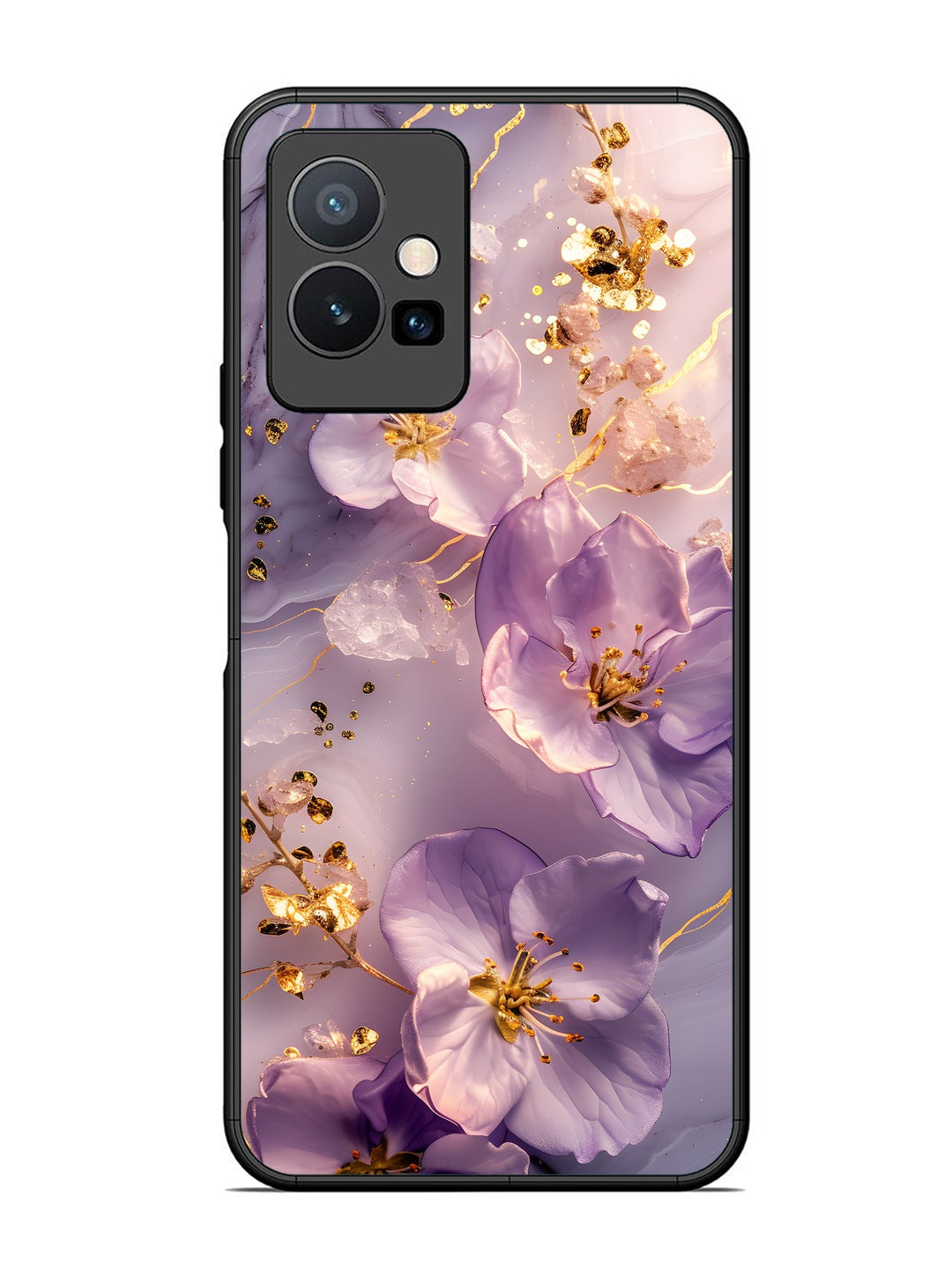 Vivo T1 5G Orchid with Golden Safron