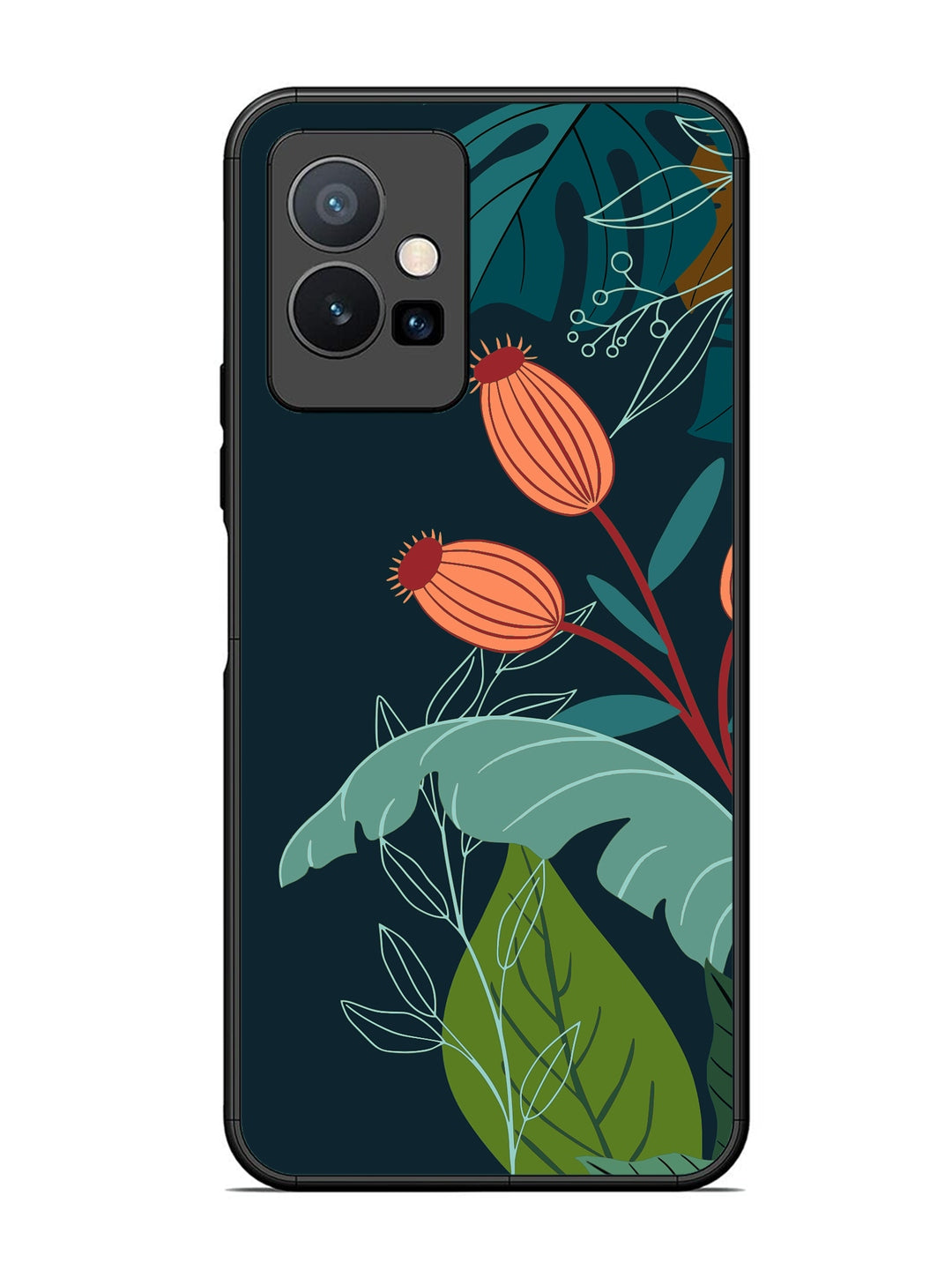Vivo T1 5G Plant Illustration