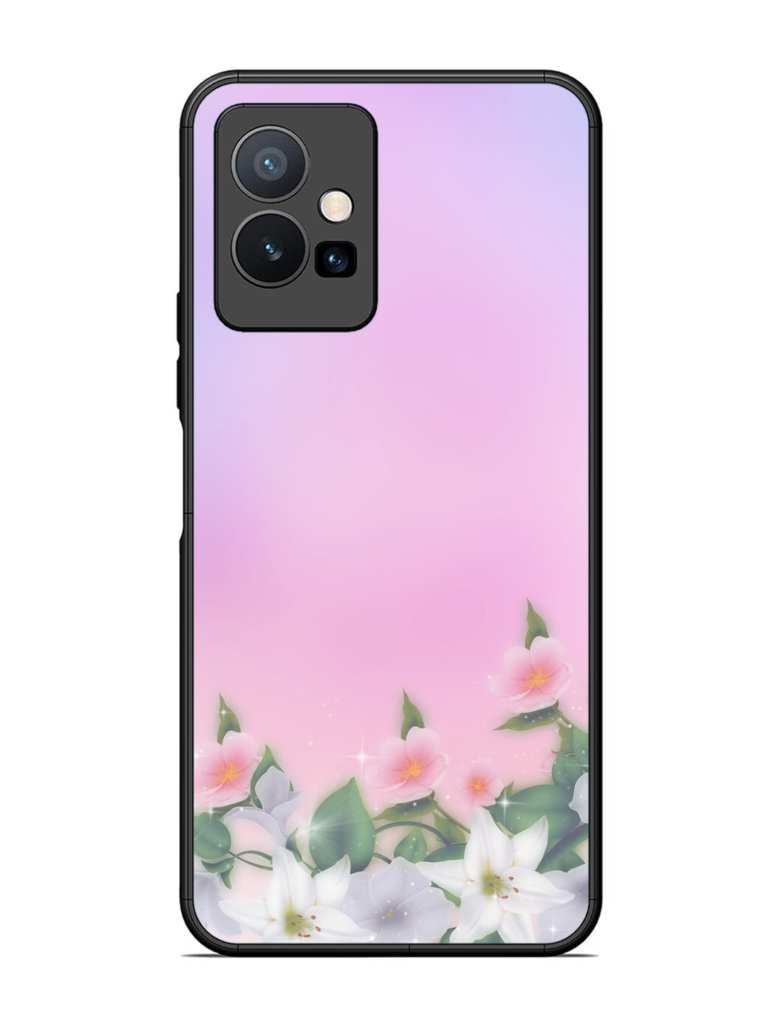 Vivo T1 5G Pink Floral Elegance