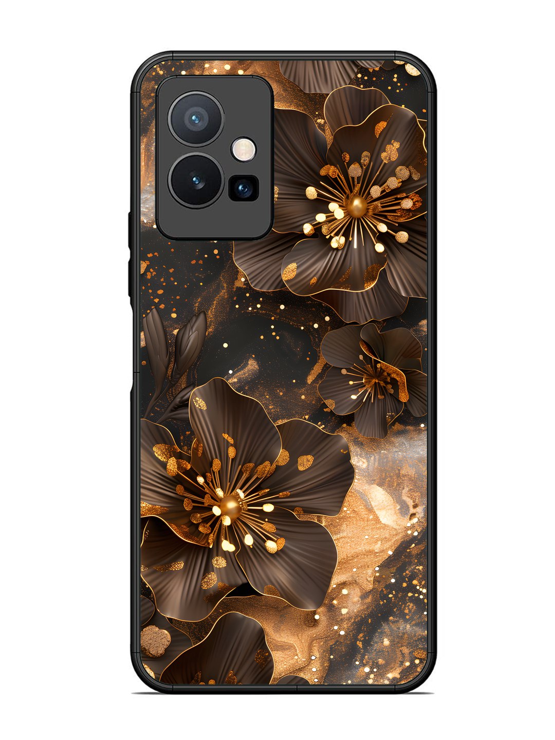 Vivo T1 5G Golden Flowars