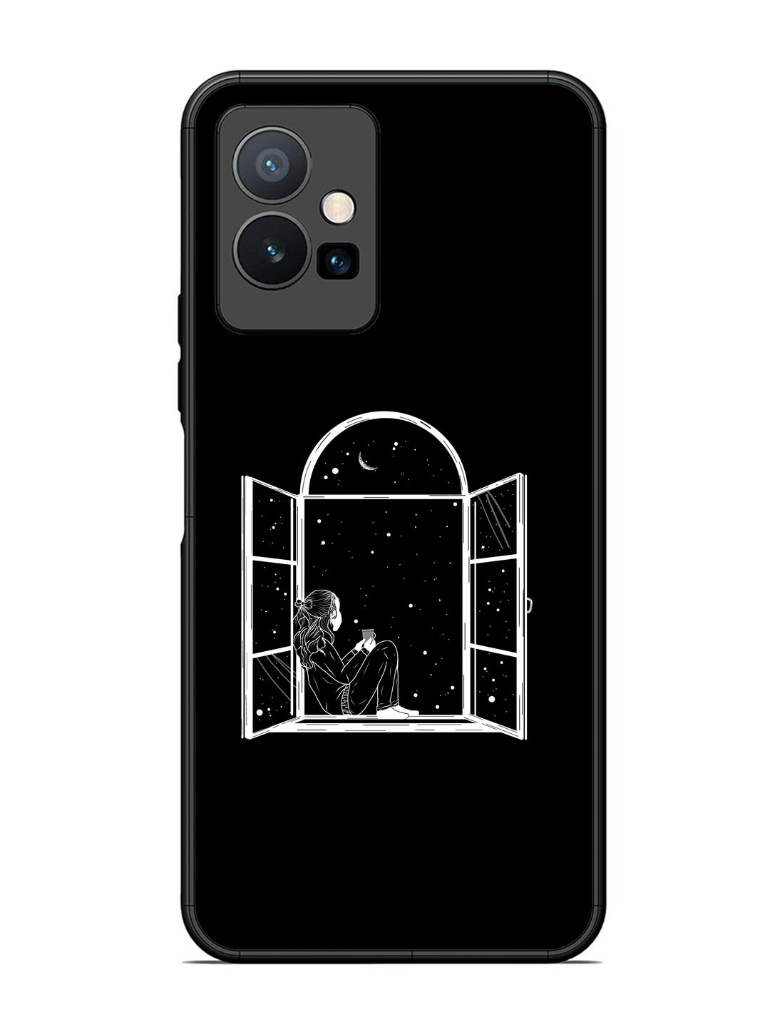 Vivo T1 5G Little Girl on Window