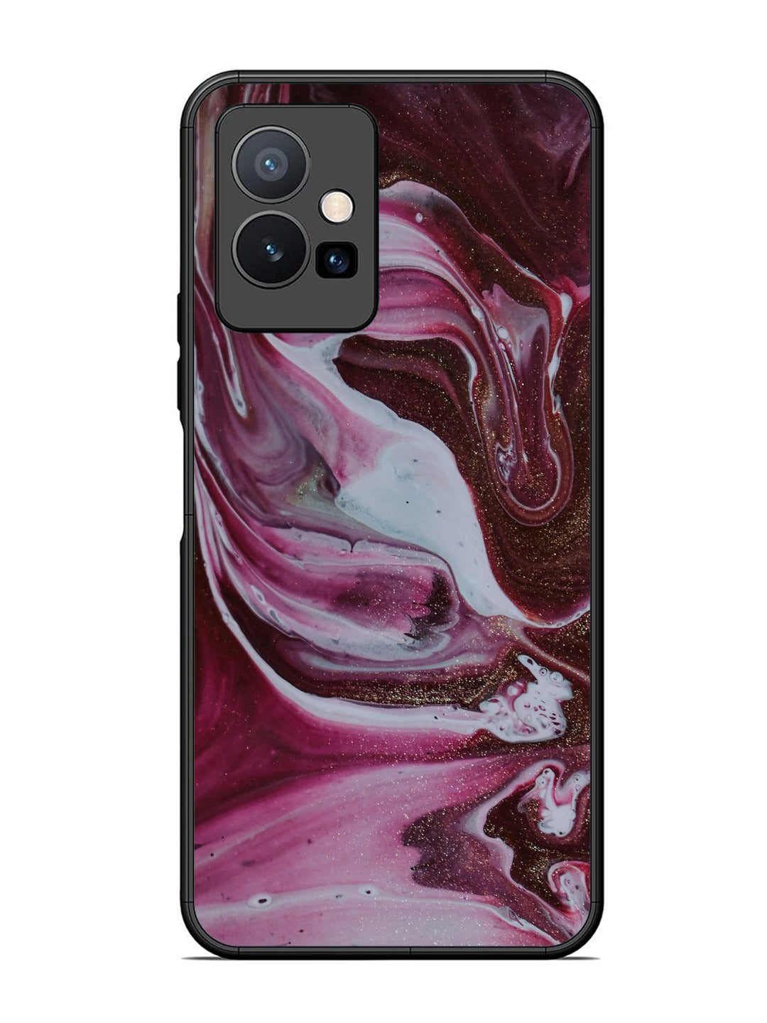 Vivo T1 5G Pink And Golden Marble