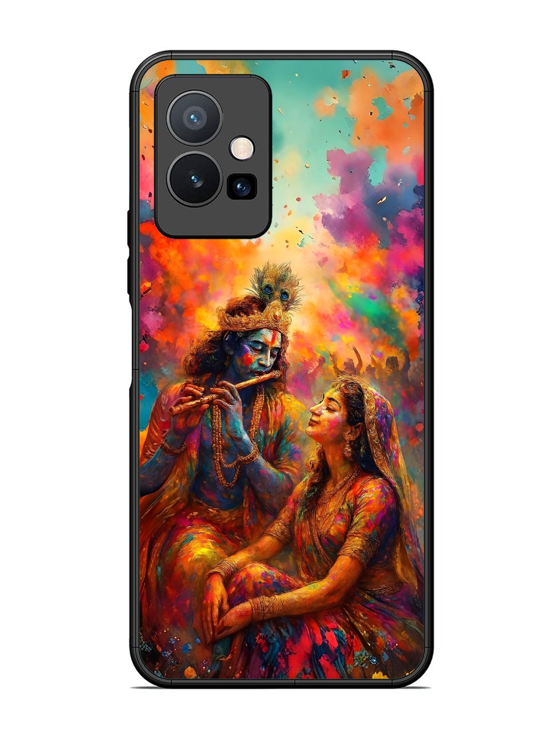 Vivo T1 5G Radha Krishna Playing Flute