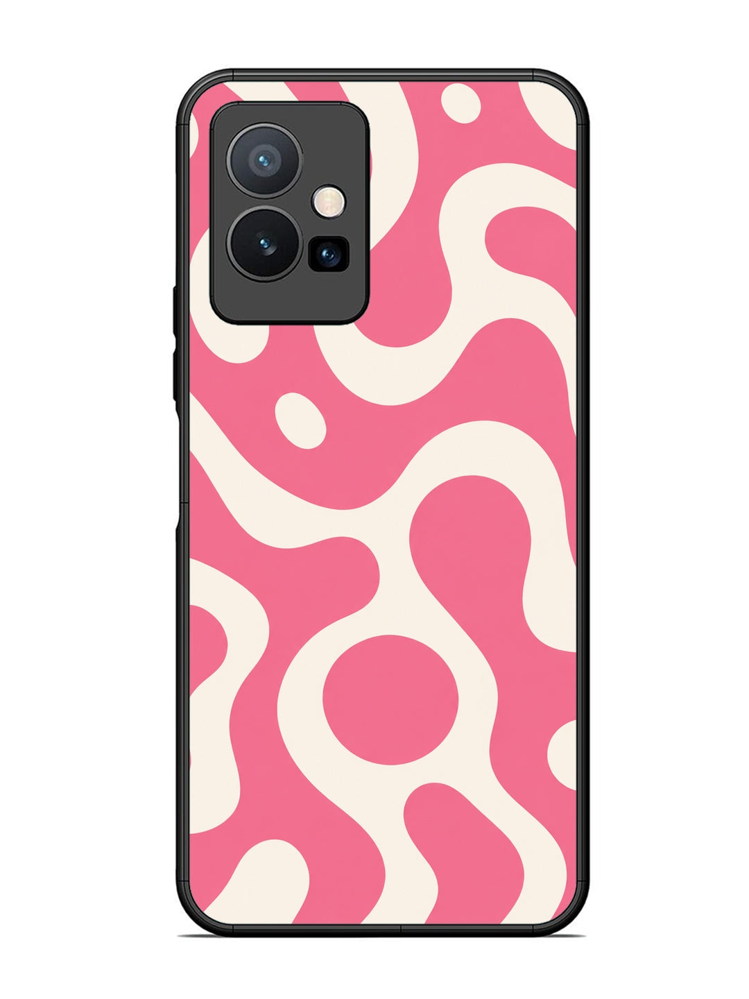 Vivo T1 5G Fluid wave pattern Pink