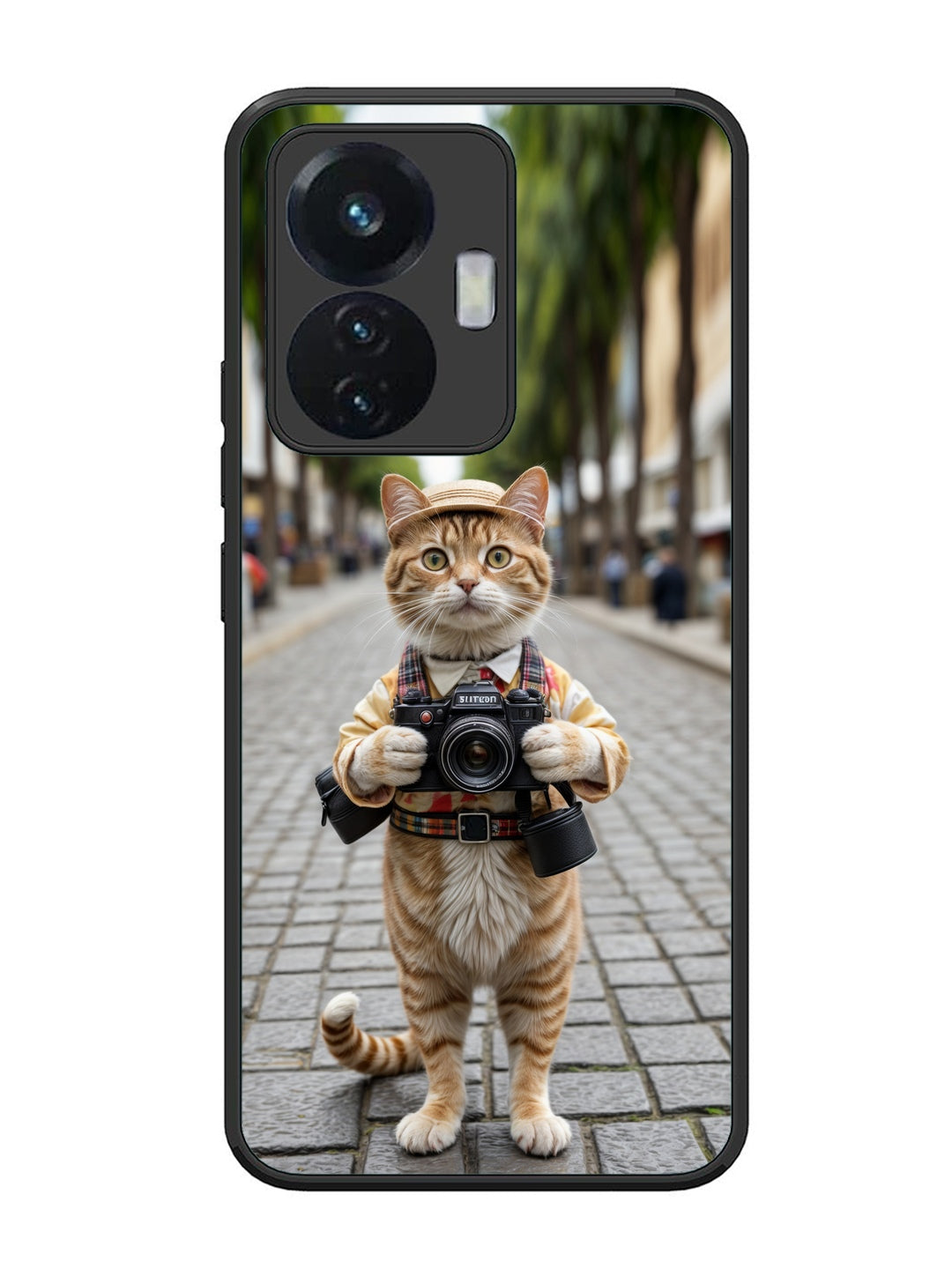 Vivo T1 44W Cat as Cameraman
