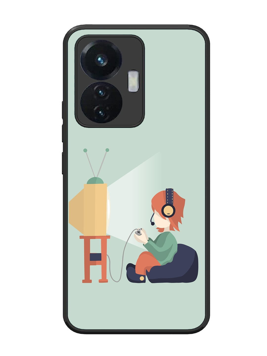 Vivo T1 44W Kid Playing Game