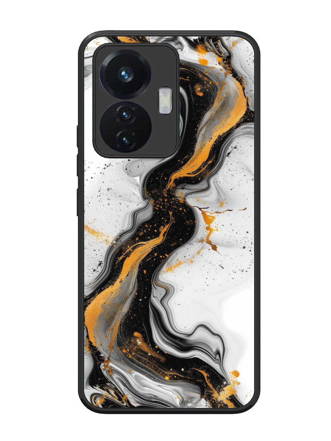 Vivo T1 44W Black And Golden Marble Essence